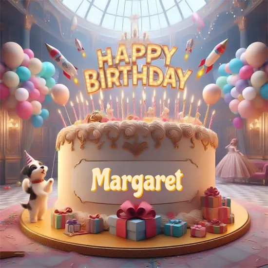 Birthday cake with name