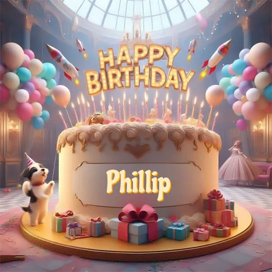 Birthday cake with name