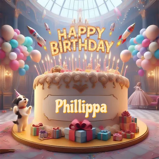 Birthday cake with name