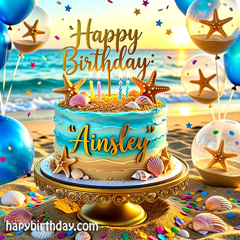 Download ainsley Birthday Cake Image HD - Free ainsley Cake Photo