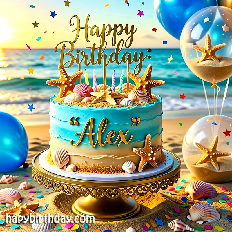 Download alex Birthday Cake Image HD - Free alex Cake Photo