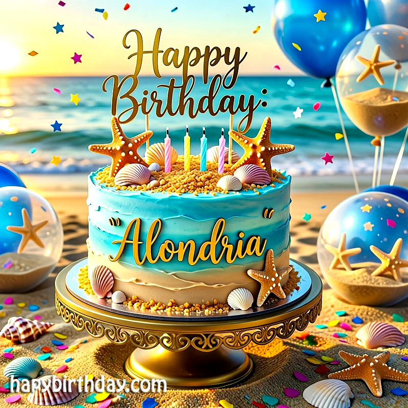 Download alondra Birthday Cake Image HD - Free alondra Cake Photo