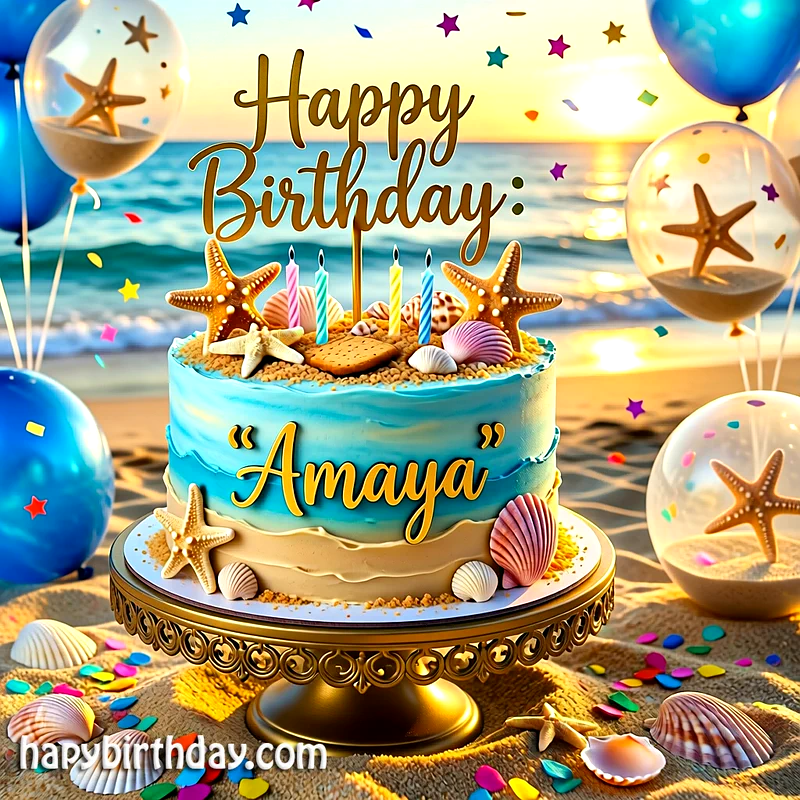 Download amaya Birthday Cake Image HD - Free amaya Cake Photo
