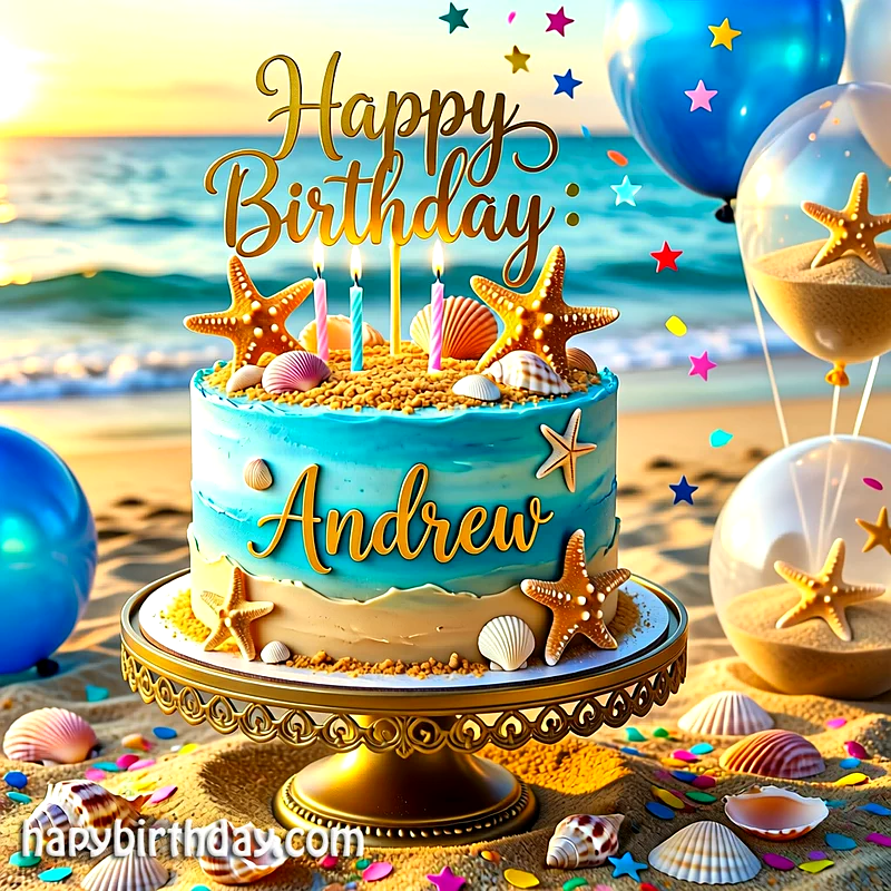Download andrew Birthday Cake Image HD - Free andrew Cake Photo