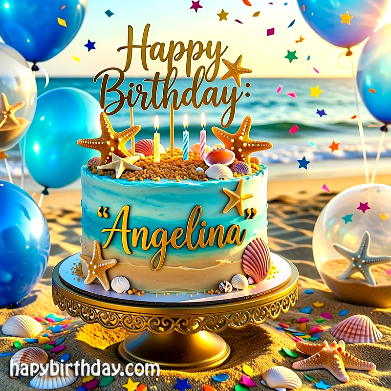 Download angelina Birthday Cake Image HD - Free angelina Cake Photo