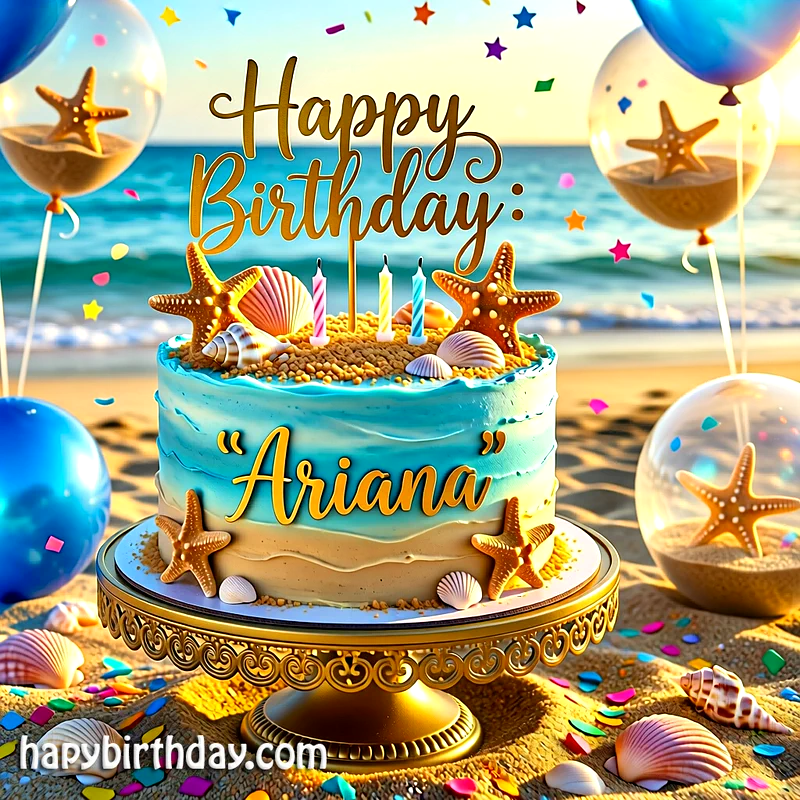 Download ariana Birthday Cake Image HD - Free ariana Cake Photo