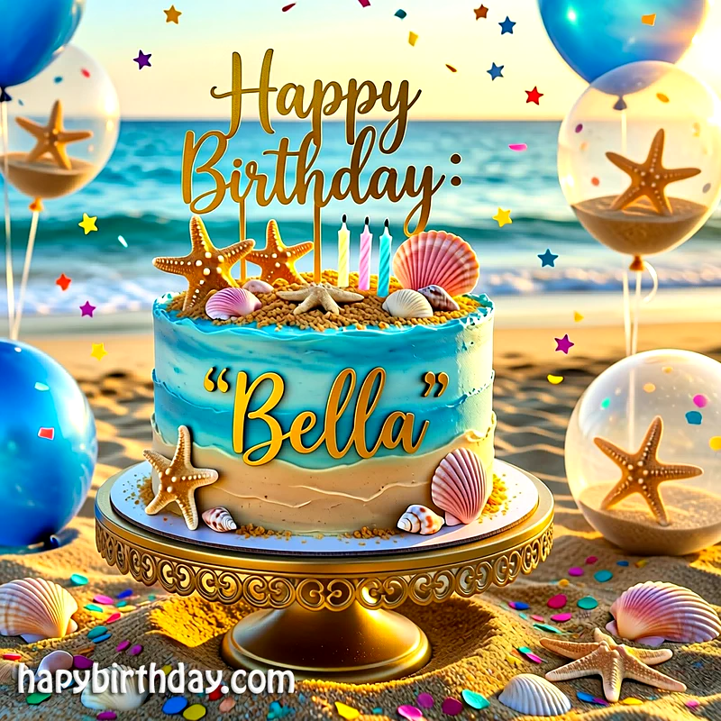 Download bella Birthday Cake Image HD - Free bella Cake Photo