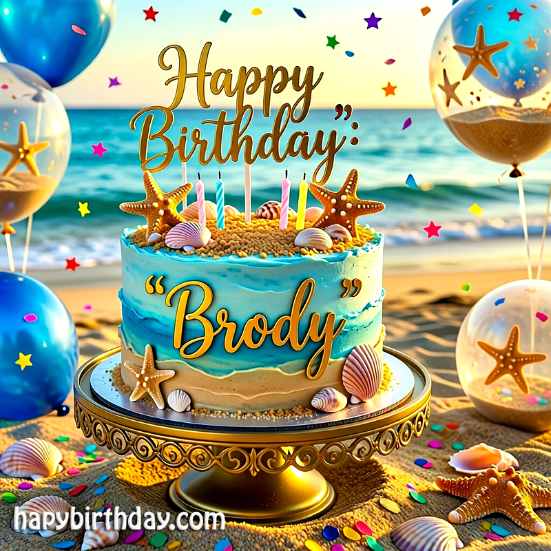 Download brody Birthday Cake Image HD - Free brody Cake Photo