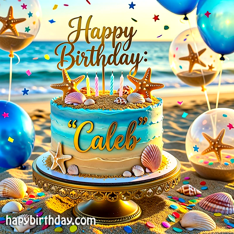Download caleb Birthday Cake Image HD - Free caleb Cake Photo