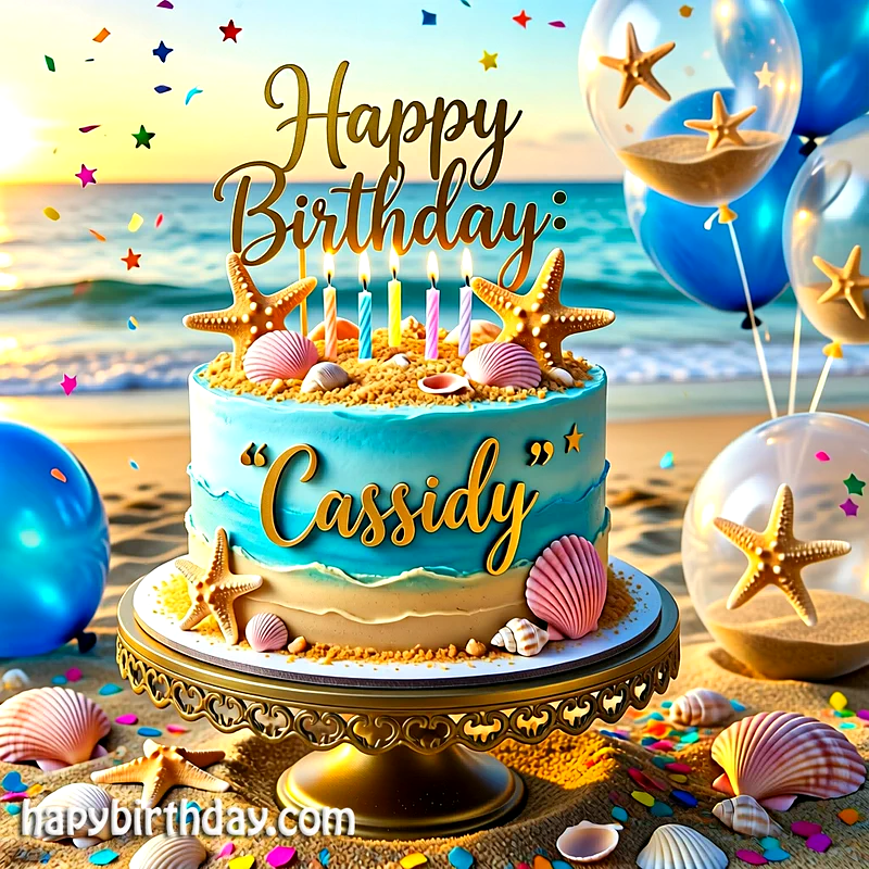Download cassidy Birthday Cake Image HD - Free cassidy Cake Photo
