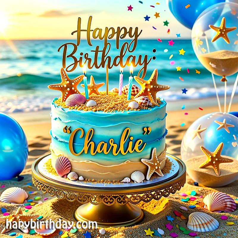Download charlie Birthday Cake Image HD - Free charlie Cake Photo