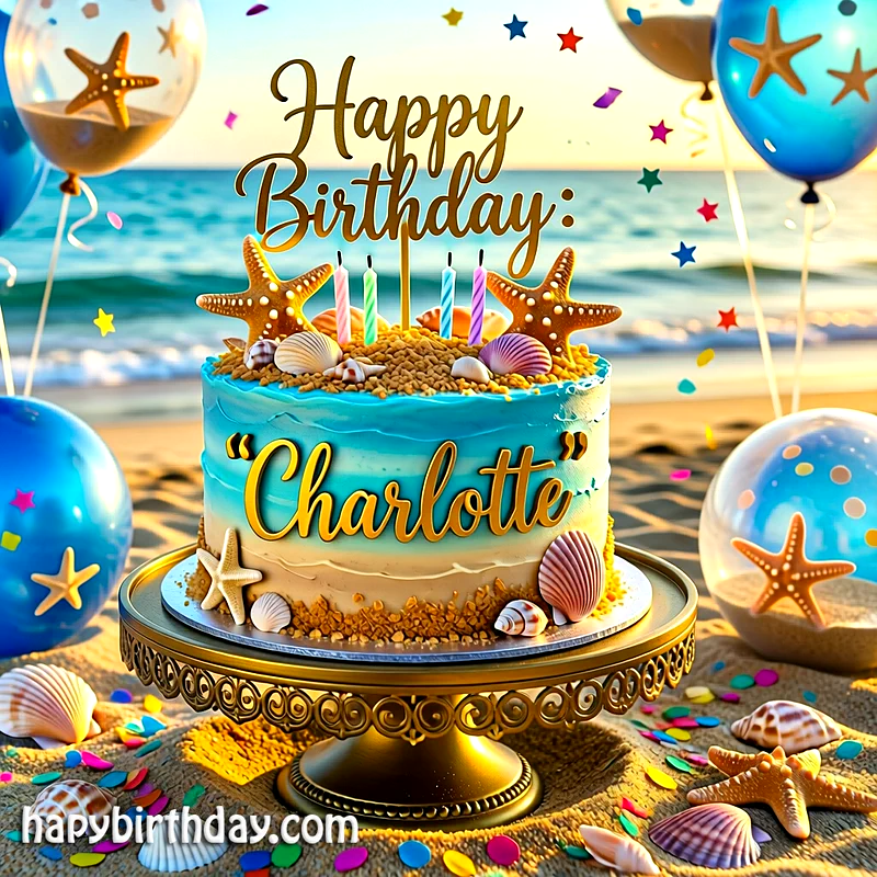 Download charlotte Birthday Cake Image HD - Free charlotte Cake Photo