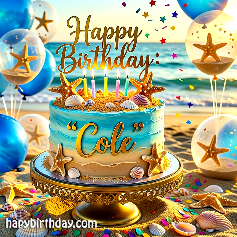 Download cole Birthday Cake Image HD - Free cole Cake Photo