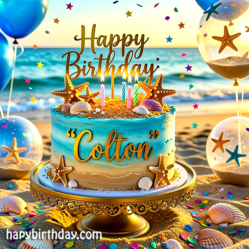 Download colton Birthday Cake Image HD - Free colton Cake Photo