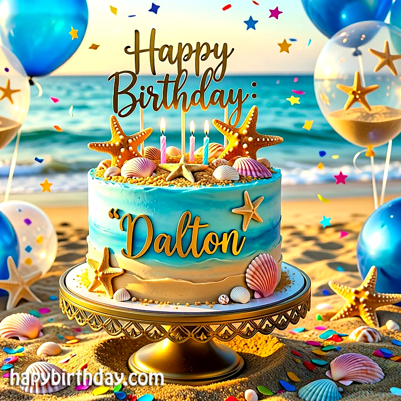 Download dalton Birthday Cake Image HD - Free dalton Cake Photo