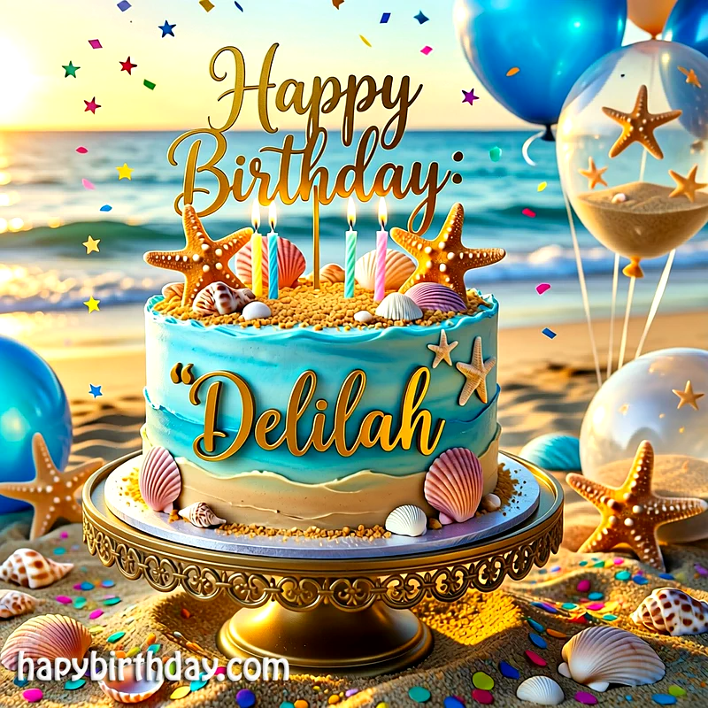 Download delilah Birthday Cake Image HD - Free delilah Cake Photo