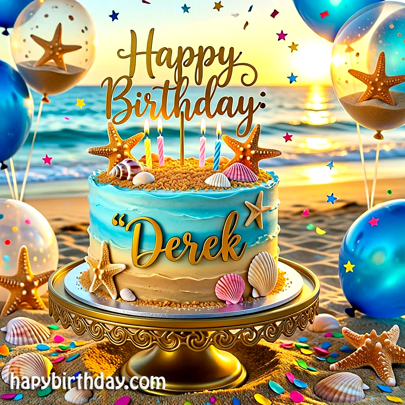 Download derek Birthday Cake Image HD - Free derek Cake Photo