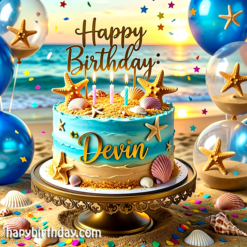 Download devin Birthday Cake Image HD - Free devin Cake Photo