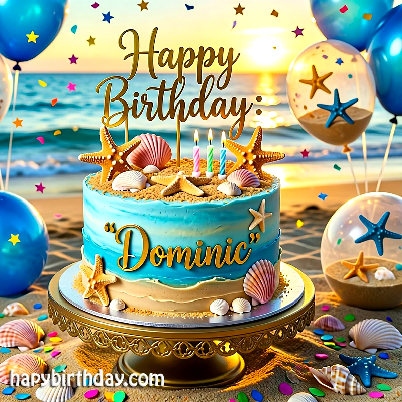 Download dominic Birthday Cake Image HD - Free dominic Cake Photo