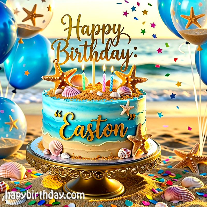 Download easton Birthday Cake Image HD - Free easton Cake Photo