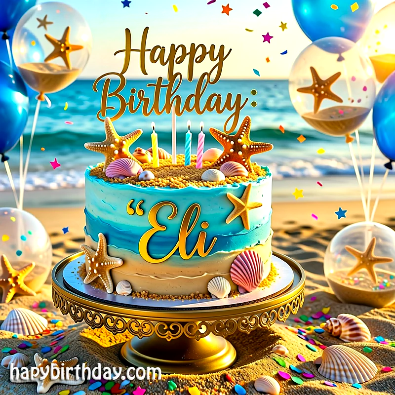 Download eli Birthday Cake Image HD - Free eli Cake Photo