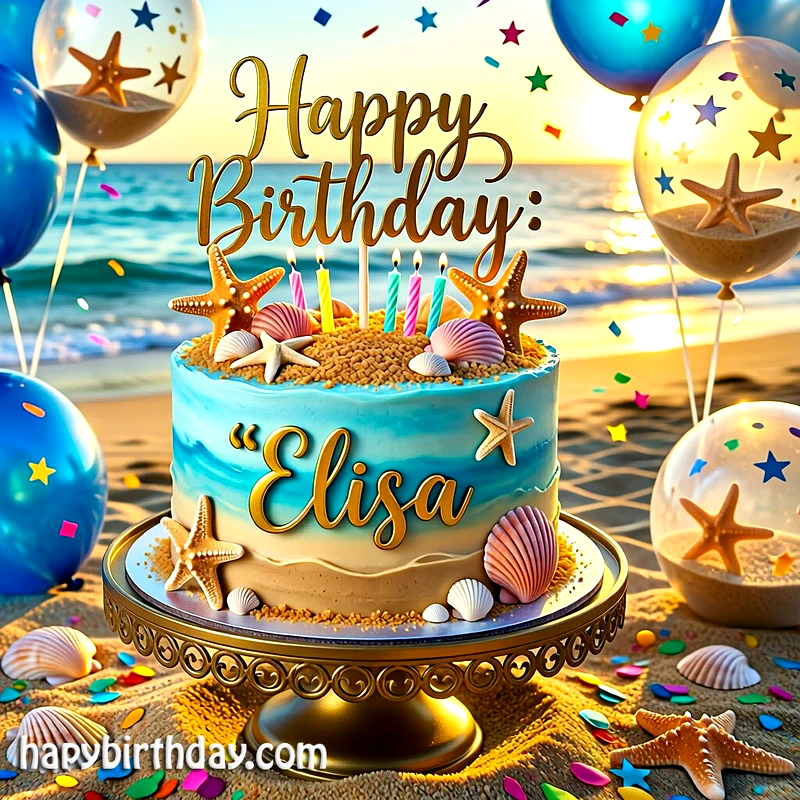 Download eliza Birthday Cake Image HD - Free eliza Cake Photo