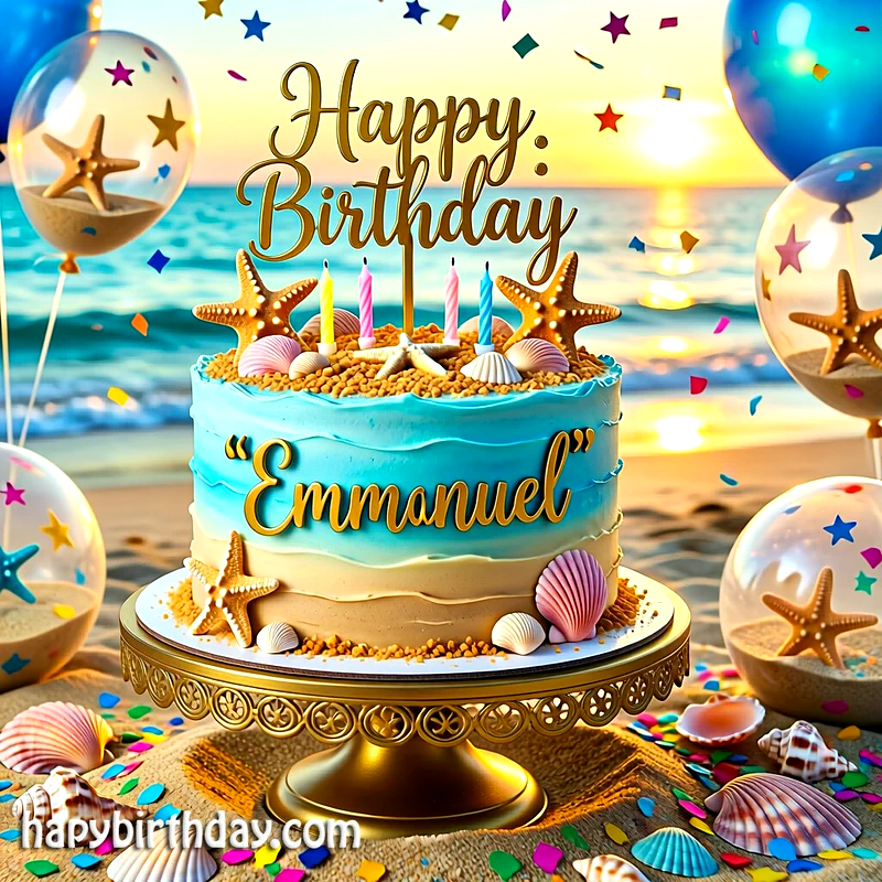 Download emmanuel Birthday Cake Image HD - Free emmanuel Cake Photo