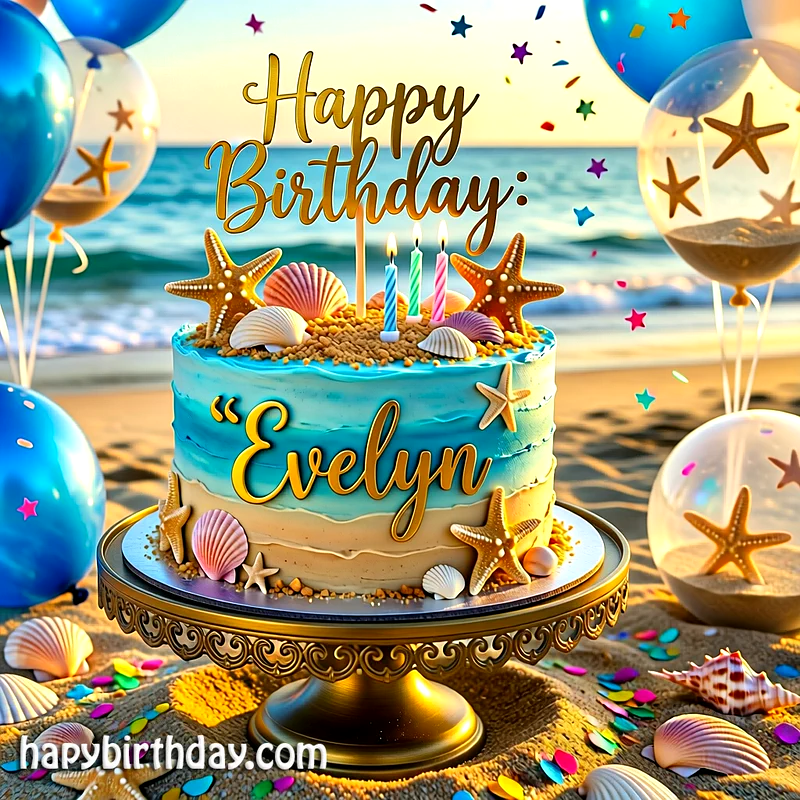 Download evelyn Birthday Cake Image HD - Free evelyn Cake Photo
