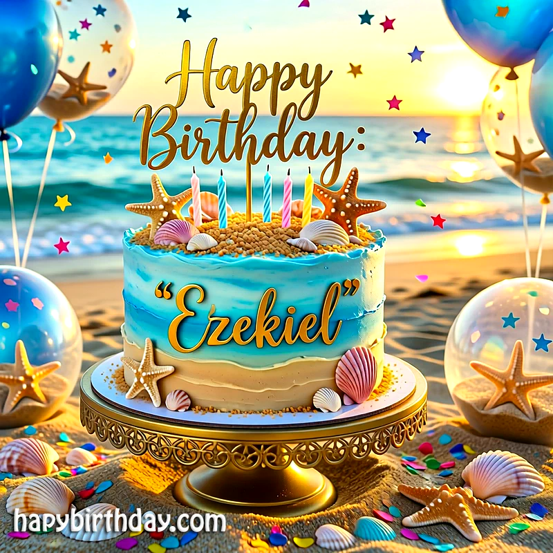 Download ezekiel Birthday Cake Image HD - Free ezekiel Cake Photo