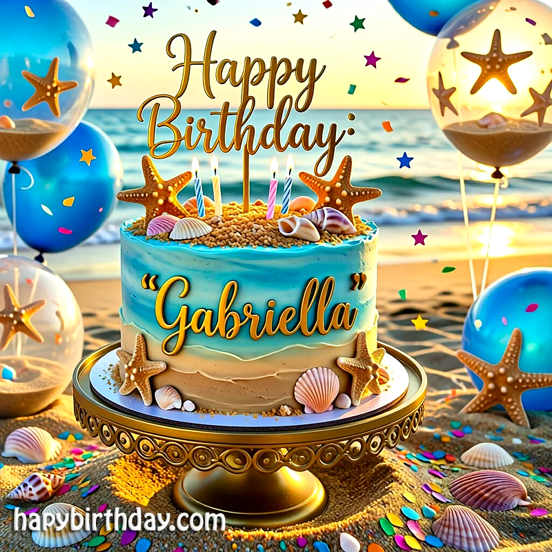 Download gabriella Birthday Cake Image HD - Free gabriella Cake Photo