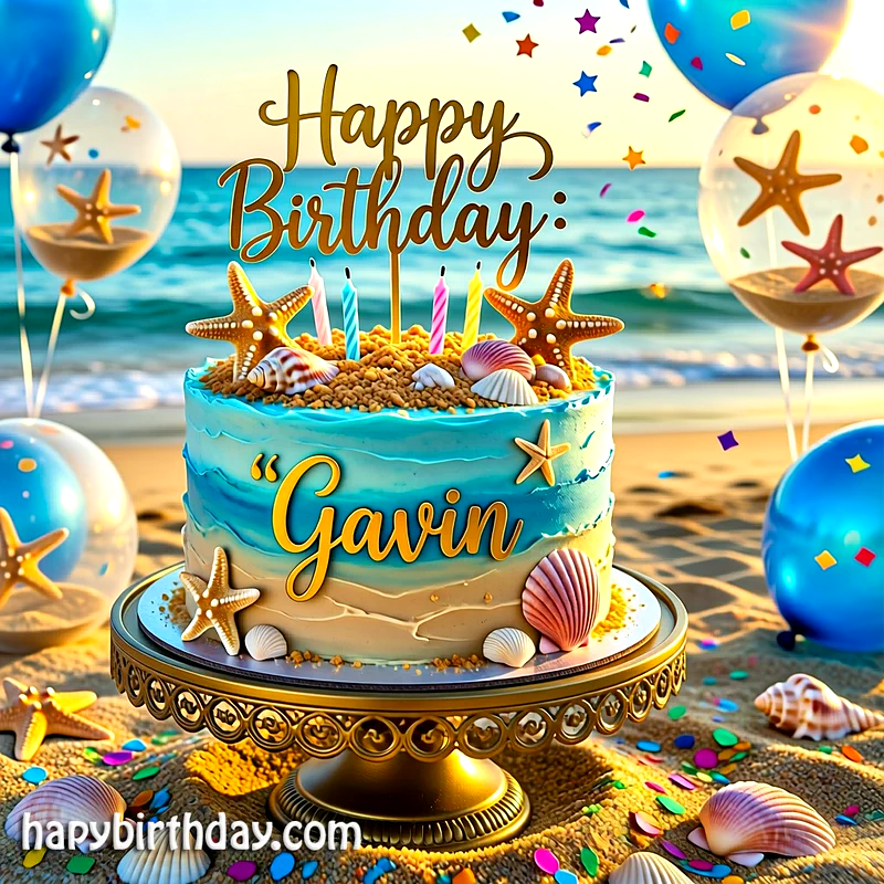 Download gavin Birthday Cake Image HD - Free gavin Cake Photo