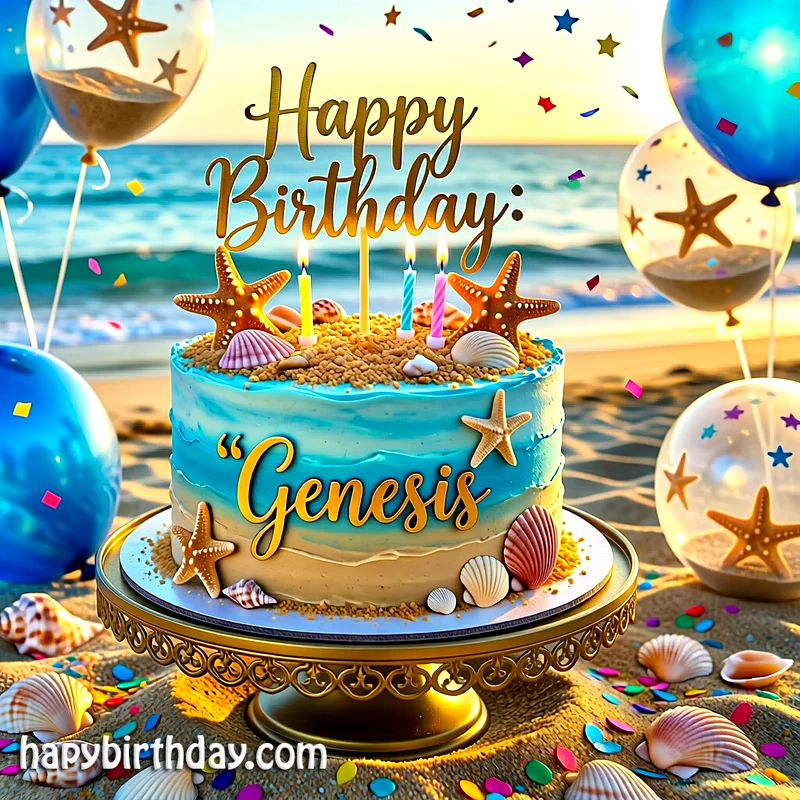 Download genesis Birthday Cake Image HD - Free genesis Cake Photo