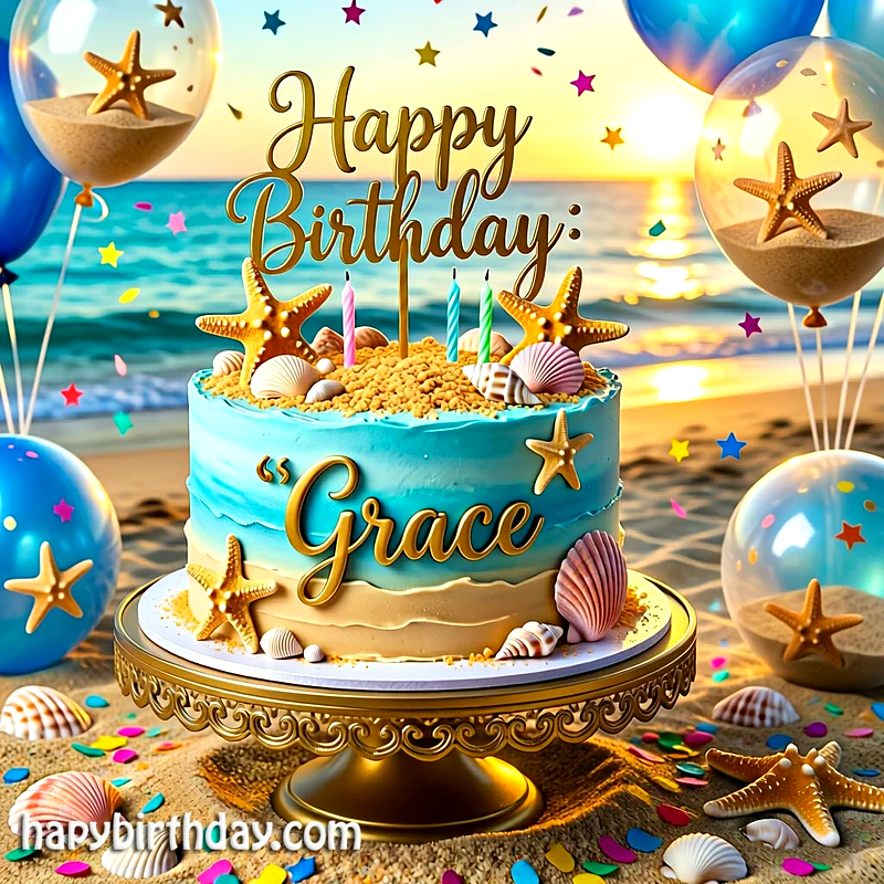 Download grace Birthday Cake Image HD - Free grace Cake Photo
