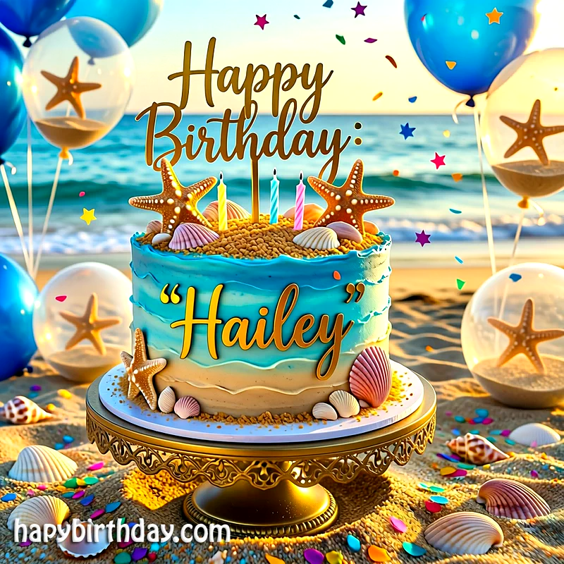 Download hailey Birthday Cake Image HD - Free hailey Cake Photo