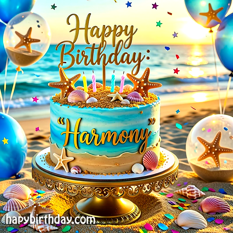 Download harmony Birthday Cake Image HD - Free harmony Cake Photo