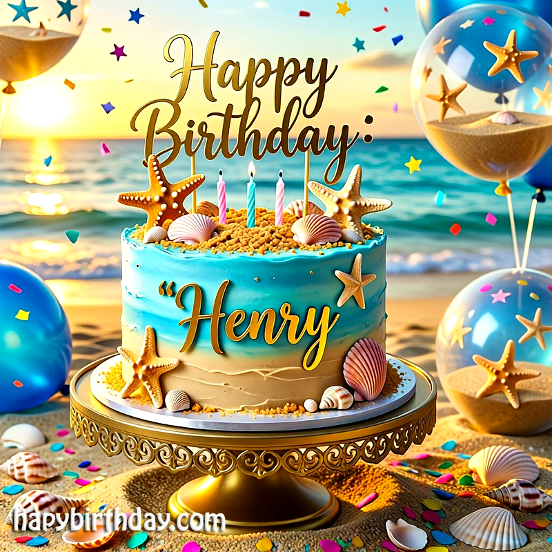 Download henry Birthday Cake Image HD - Free henry Cake Photo