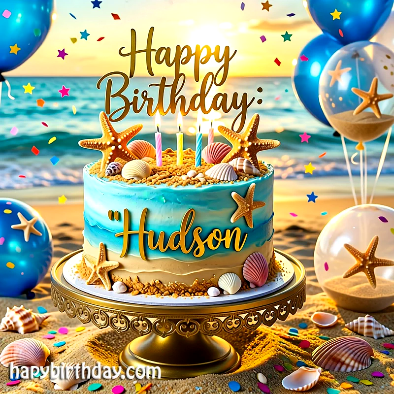 Download hudson Birthday Cake Image HD - Free hudson Cake Photo