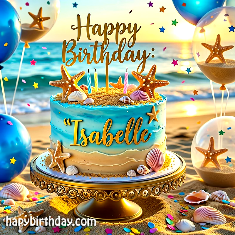 Download isabelle Birthday Cake Image HD - Free isabelle Cake Photo