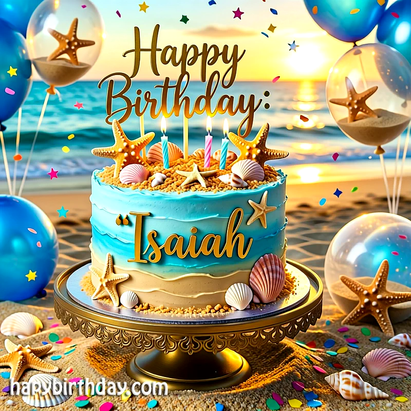 Download isaiah Birthday Cake Image HD - Free isaiah Cake Photo