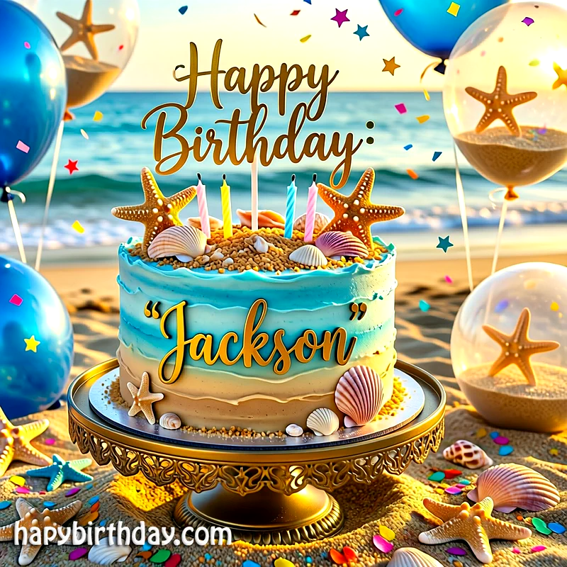 Download jackson Birthday Cake Image HD - Free jackson Cake Photo