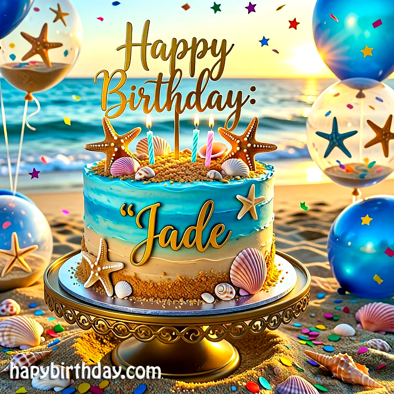 Download jade Birthday Cake Image HD - Free jade Cake Photo