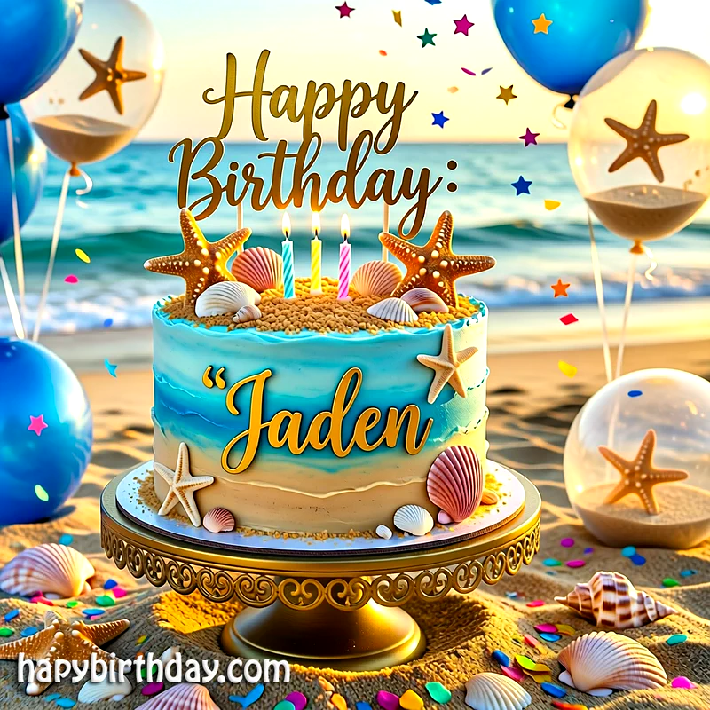 Download jaden Birthday Cake Image HD - Free jaden Cake Photo