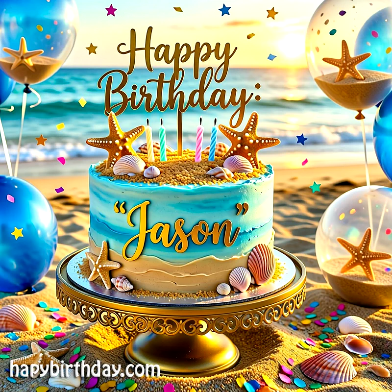 Download jason Birthday Cake Image HD - Free jason Cake Photo