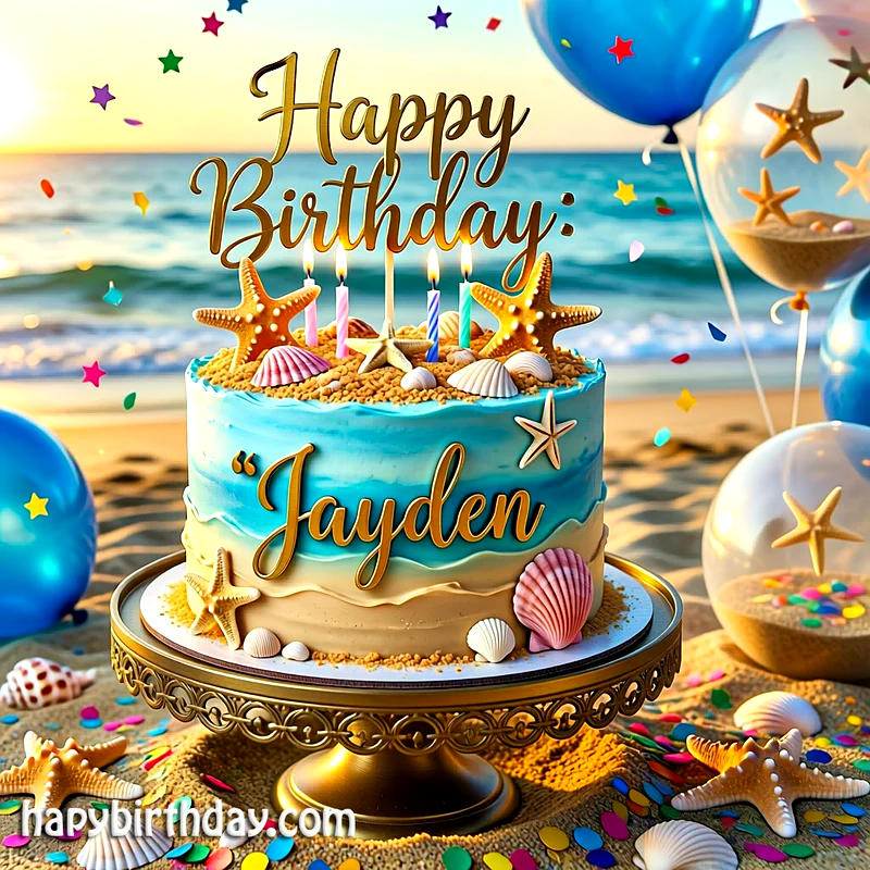 Download jayden Birthday Cake Image HD - Free jayden Cake Photo