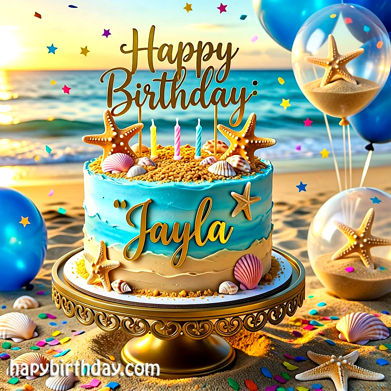 Download jayla Birthday Cake Image HD - Free jayla Cake Photo