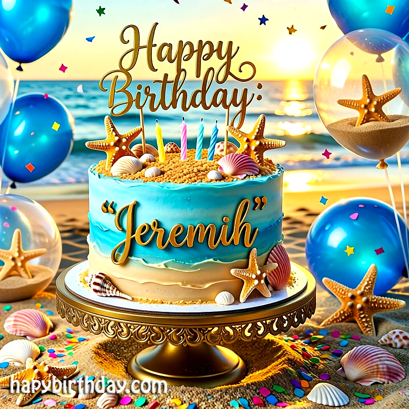 Download jeremiah Birthday Cake Image HD - Free jeremiah Cake Photo