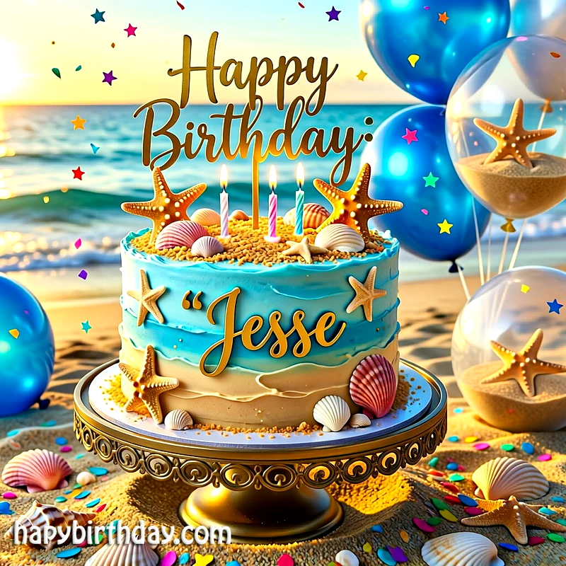 Download jesse Birthday Cake Image HD - Free jesse Cake Photo