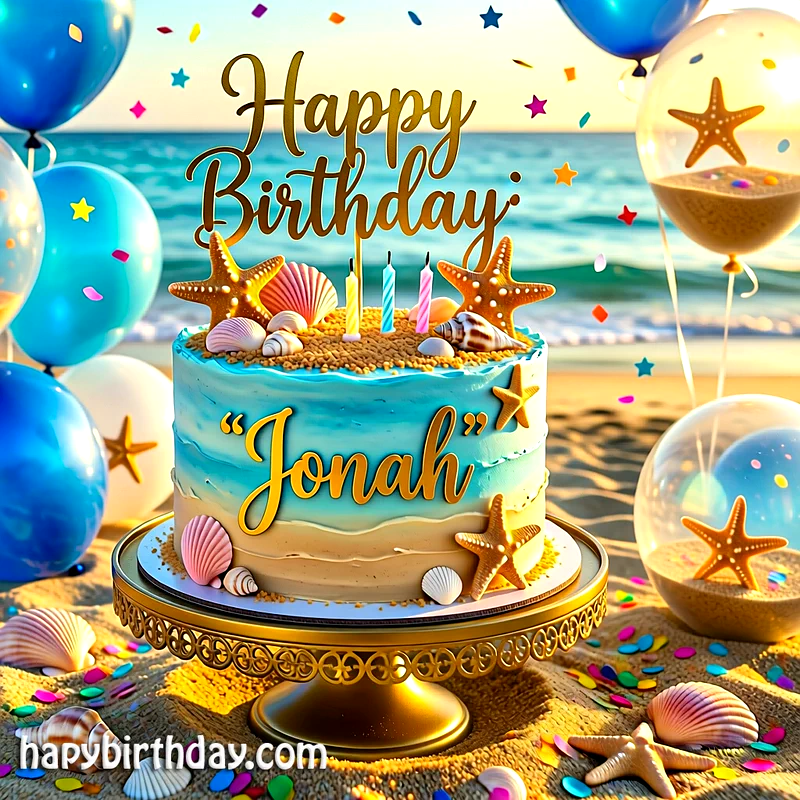 Download jonah Birthday Cake Image HD - Free jonah Cake Photo