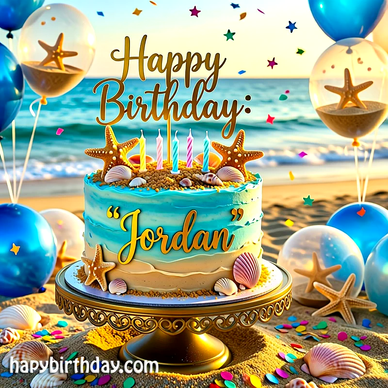 Download jordan Birthday Cake Image HD - Free jordan Cake Photo