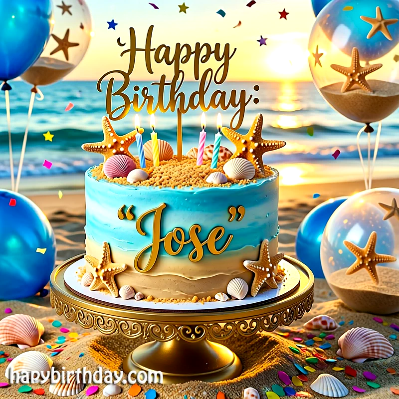 Download jose Birthday Cake Image HD - Free jose Cake Photo
